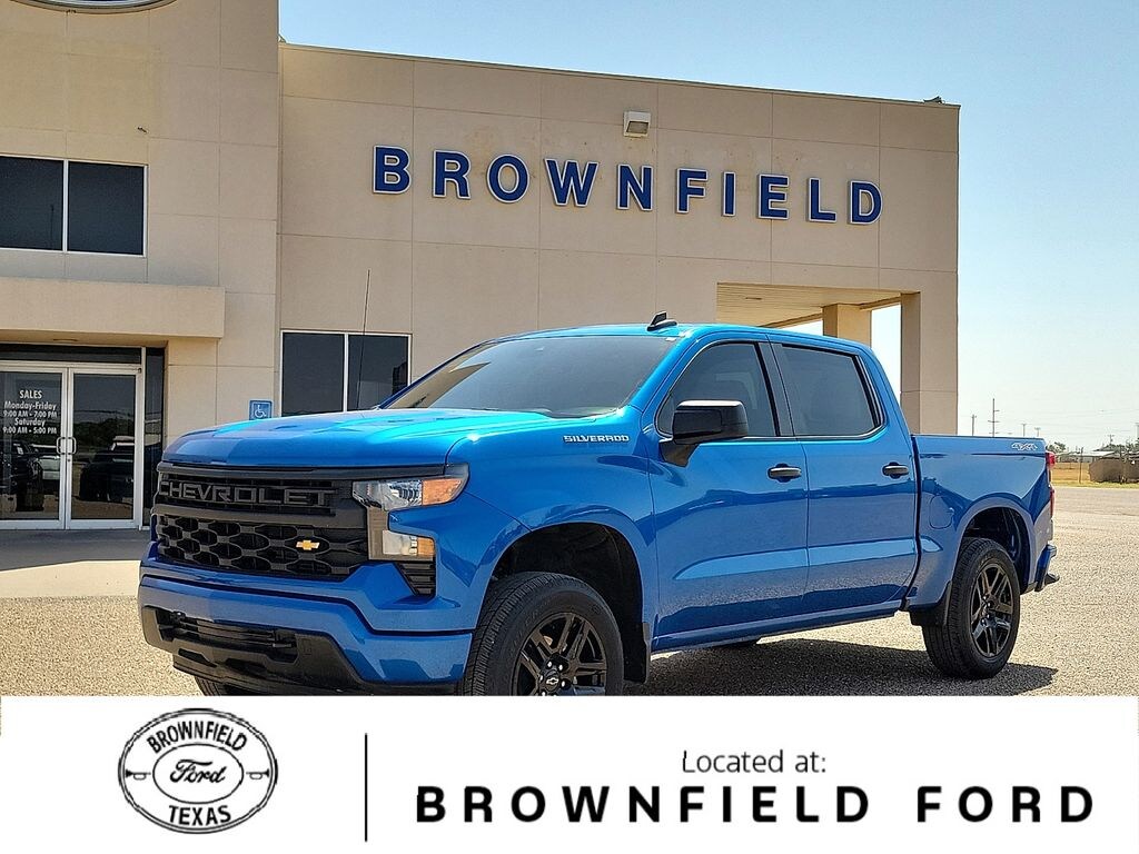 Used 2023 Chevrolet Silverado 1500 Custom Truck Crew Cab