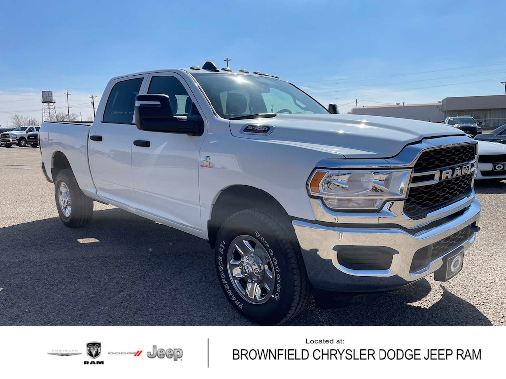 New 2024 Ram 3500 TRADESMAN CREW CAB 4X4 6'4 BOX For Sale Brownfield TX
