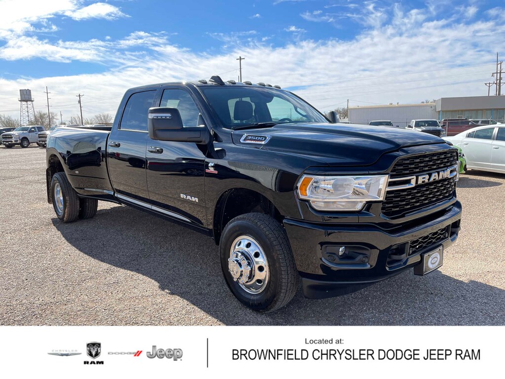 New 2024 Ram 3500 BIG HORN CREW CAB 4X4 8' BOX For Sale Brownfield TX