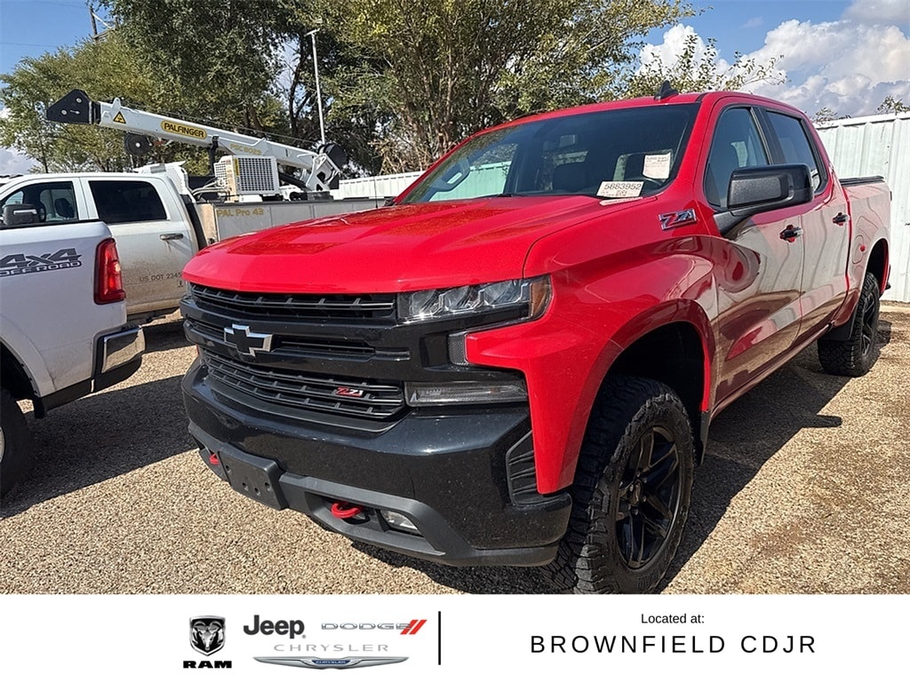 Used 2019 Chevrolet Silverado 1500 LT Trail Boss Truck Crew Cab