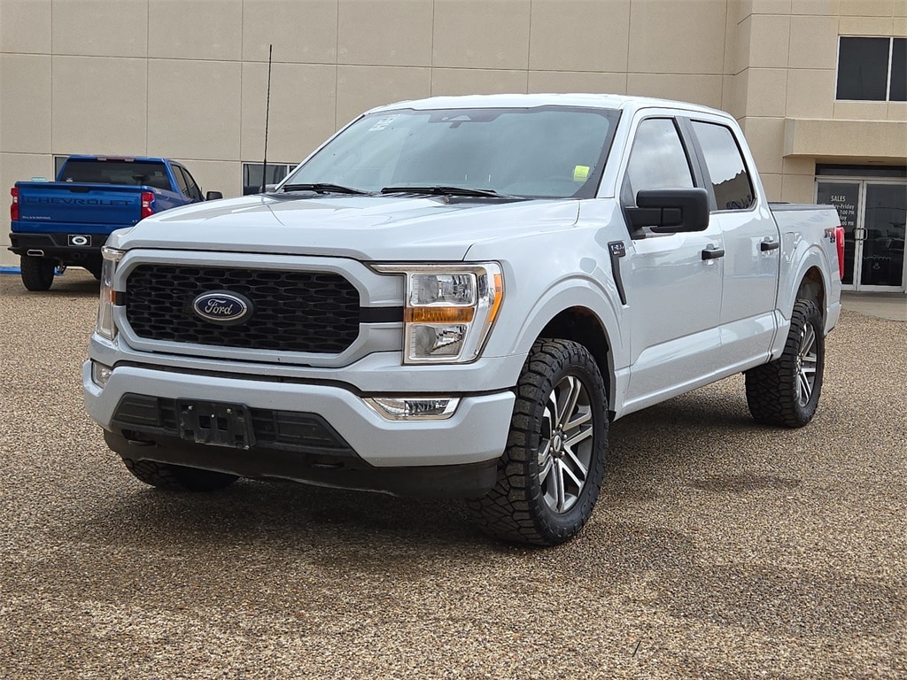 Used 2022 Ford F-150 XL with VIN 1FTFW1E55NKD08831 for sale in Brownfield, TX