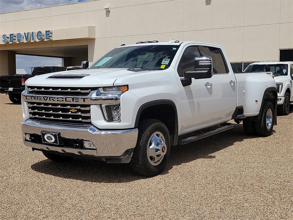 Used 2021 Chevrolet Silverado 3500HD LTZ with VIN 1GC4YUEY2MF312615 for sale in Brownfield, TX