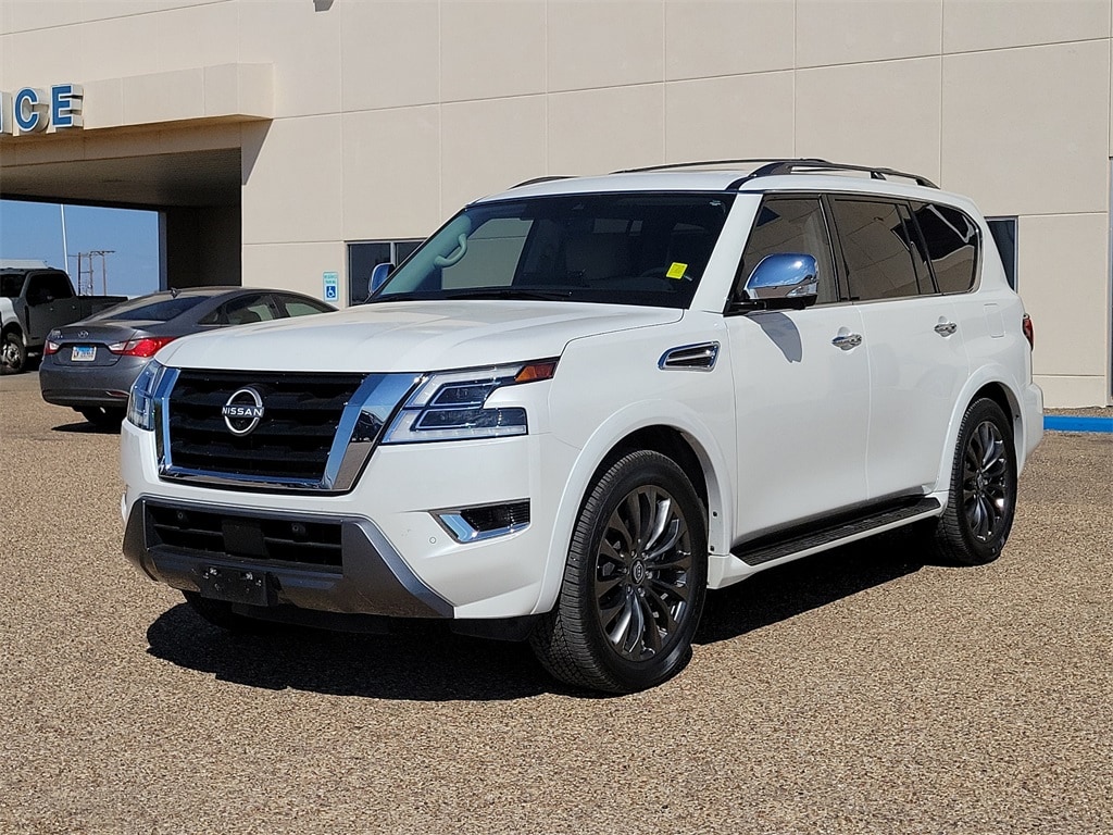 Used 2023 Nissan Armada Platinum with VIN JN8AY2DA5P9405938 for sale in Brownfield, TX