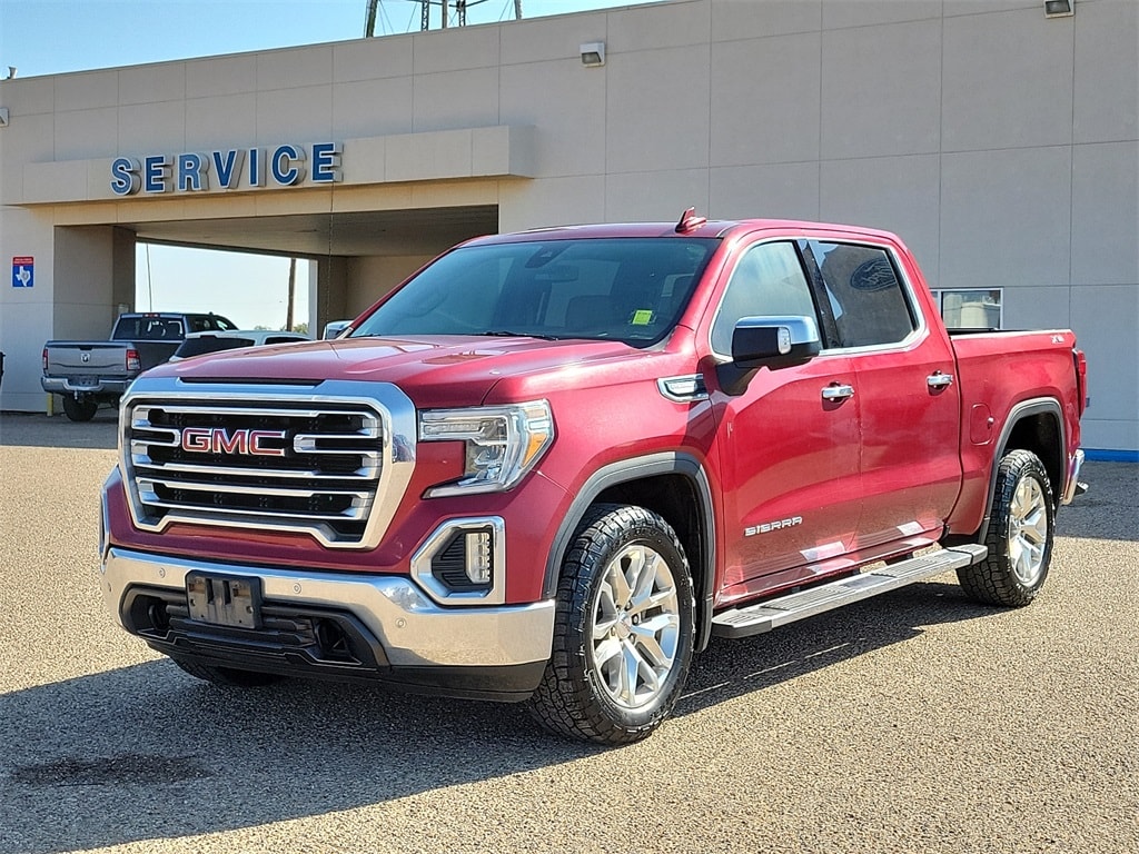 Used 2019 GMC Sierra 1500 SLT with VIN 3GTU9DED5KG199751 for sale in Brownfield, TX