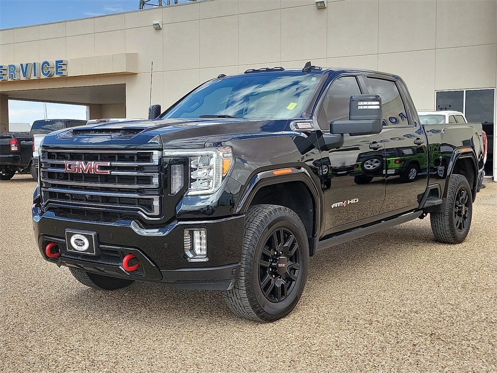 Used 2022 GMC Sierra 2500HD AT4 with VIN 1GT49PEY6NF272362 for sale in Brownfield, TX