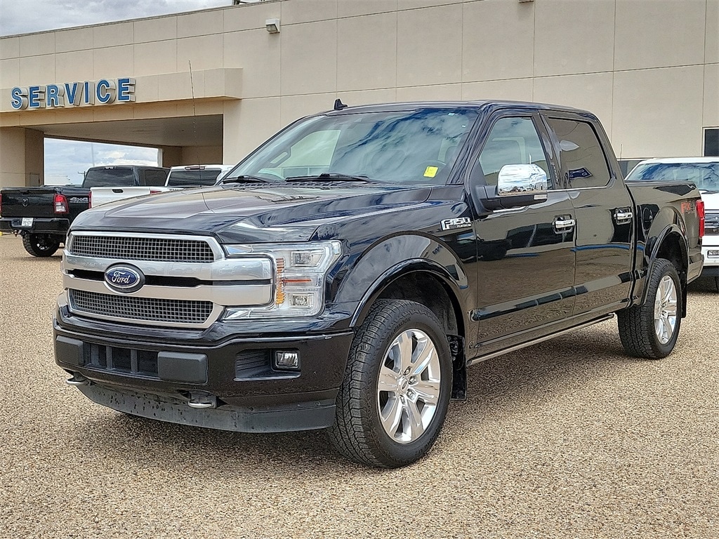 Used 2020 Ford F-150 Platinum with VIN 1FTEW1E41LFA47853 for sale in Brownfield, TX