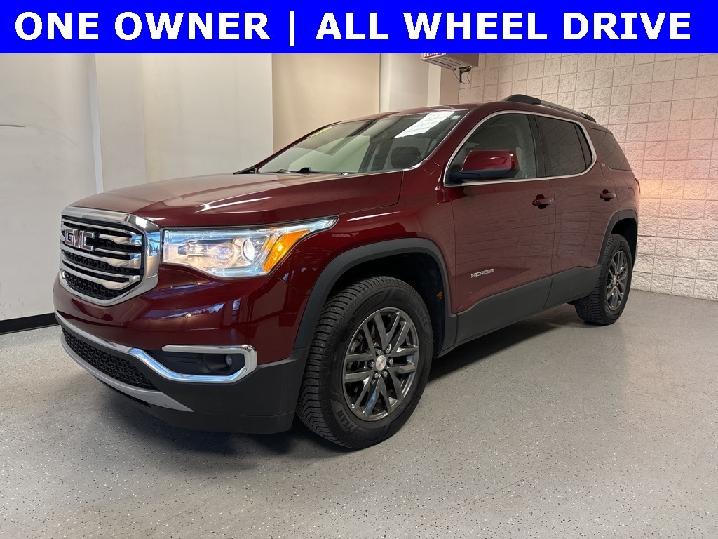 Used 2018 GMC Acadia SLT-1 with VIN 1GKKNULS3JZ171129 for sale in Petoskey, MI