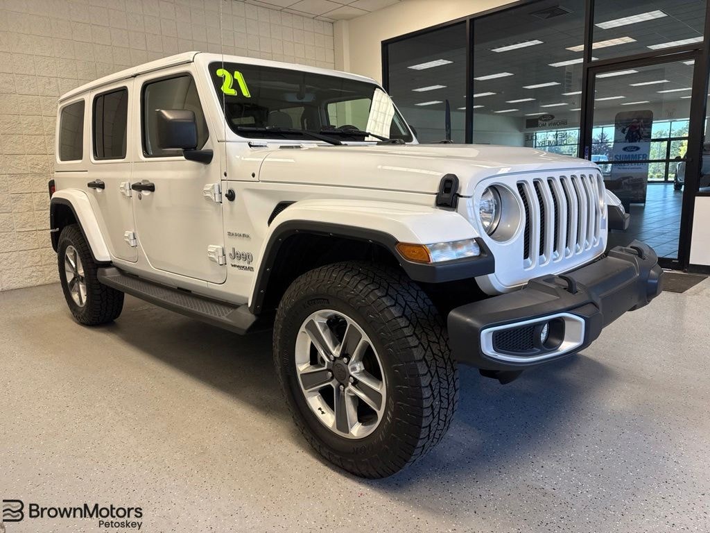 Used 2021 Jeep Wrangler Unlimited Sahara SUV