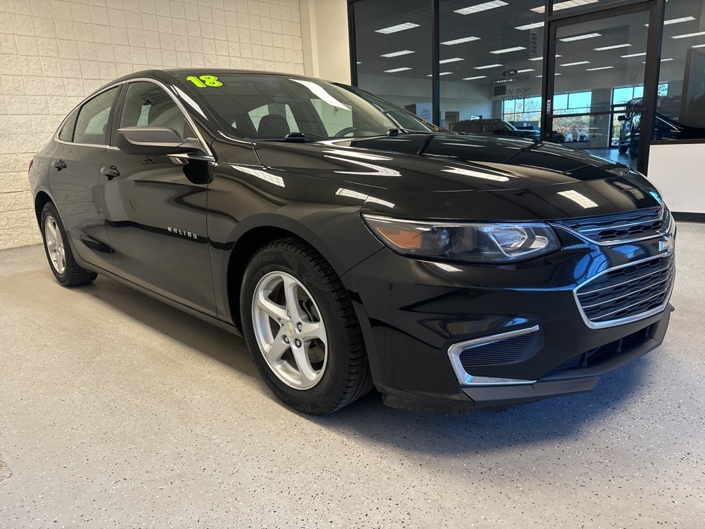 Certified 2018 Chevrolet Malibu 1LS with VIN 1G1ZB5ST0JF271671 for sale in Petoskey, MI