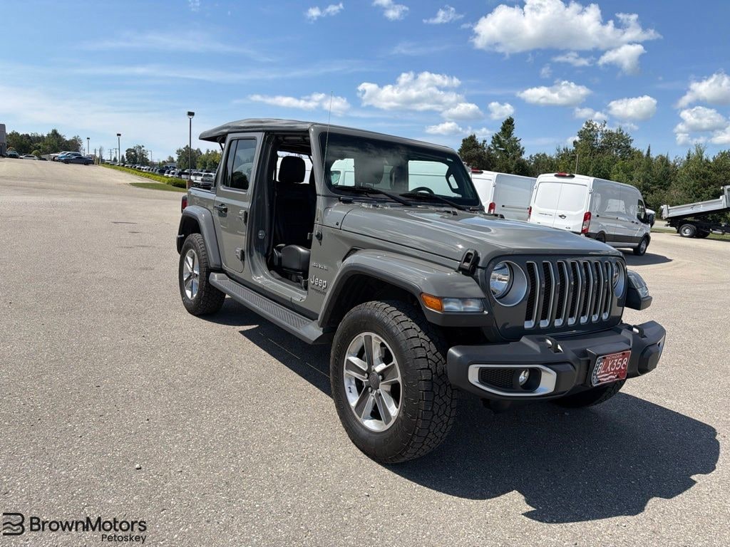 Used 2020 Jeep Wrangler Unlimited Sahara SUV
