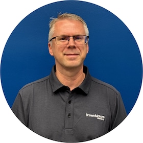 Staff member Trevor Schmalzried from ID_b3c0e7