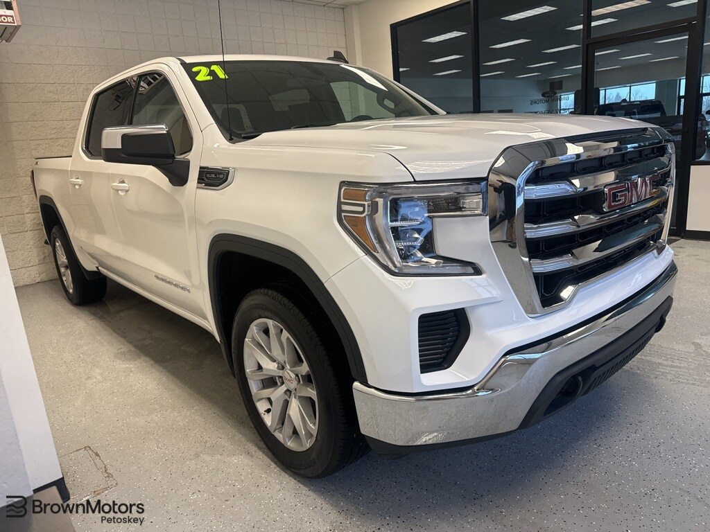 Certified 2021 GMC Sierra 1500 SLE Truck Crew Cab