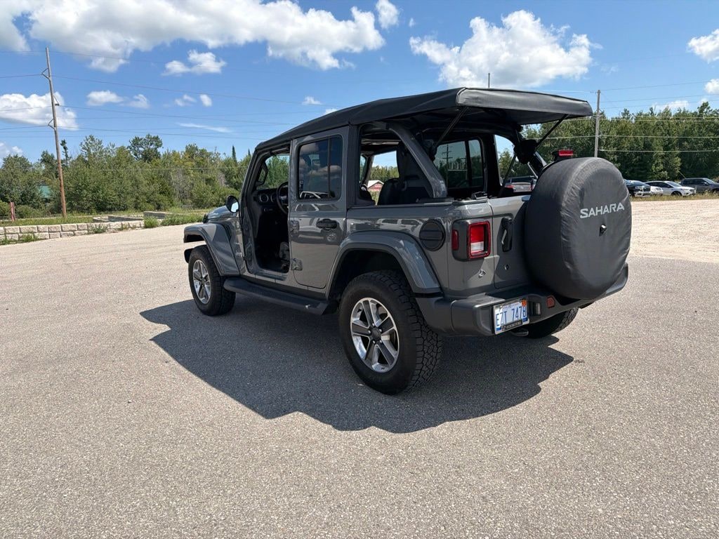 Used 2020 Jeep Wrangler Unlimited Sahara SUV