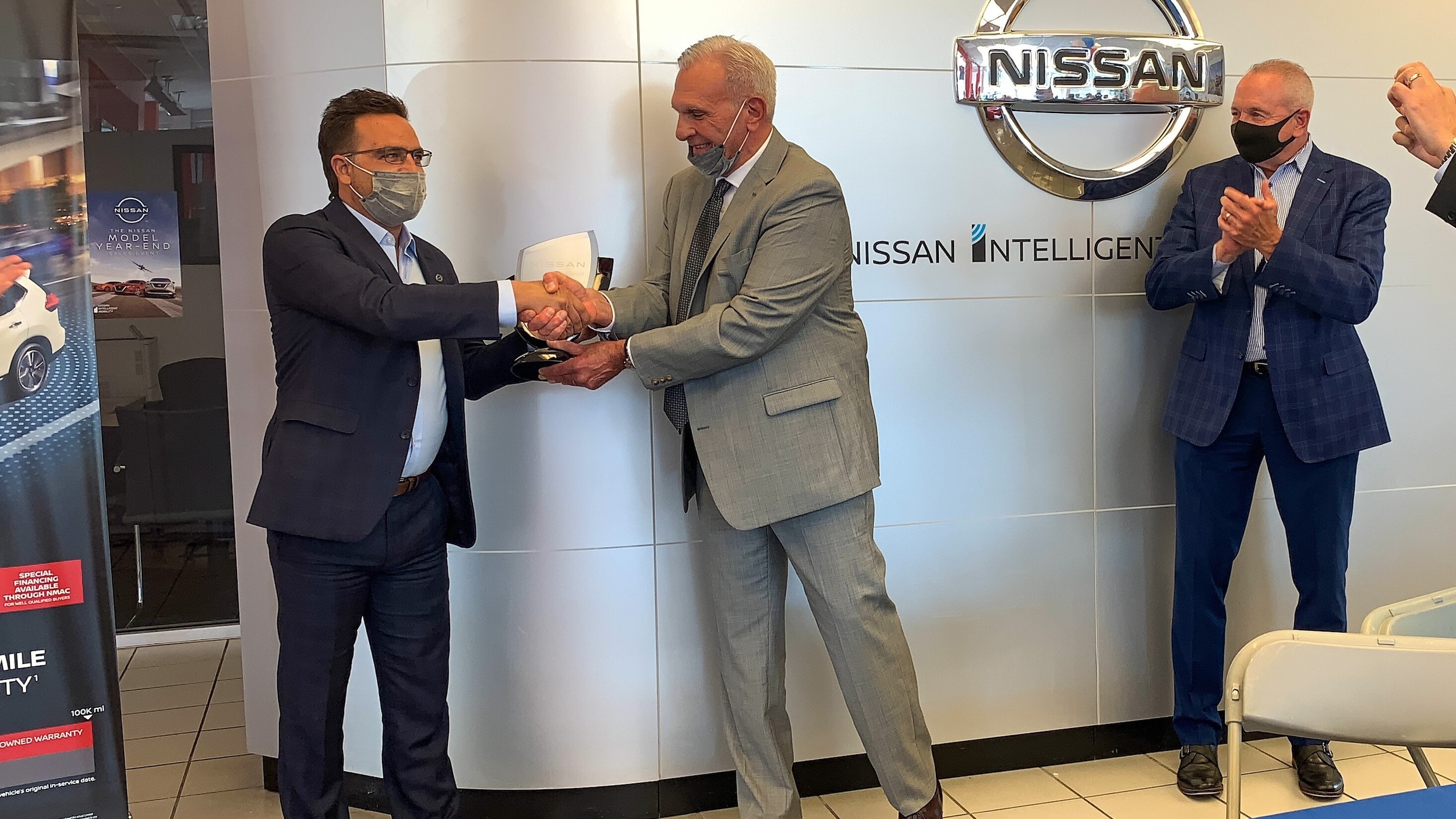 Nissan Award of Excellence Winner Brown's Fairfax Nissan