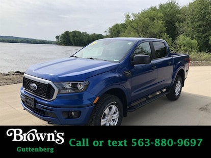 New 2019 Ford Ranger Xlt For Sale Near Dubuque Shop Lightning Blue Truck Supercrew In Ia