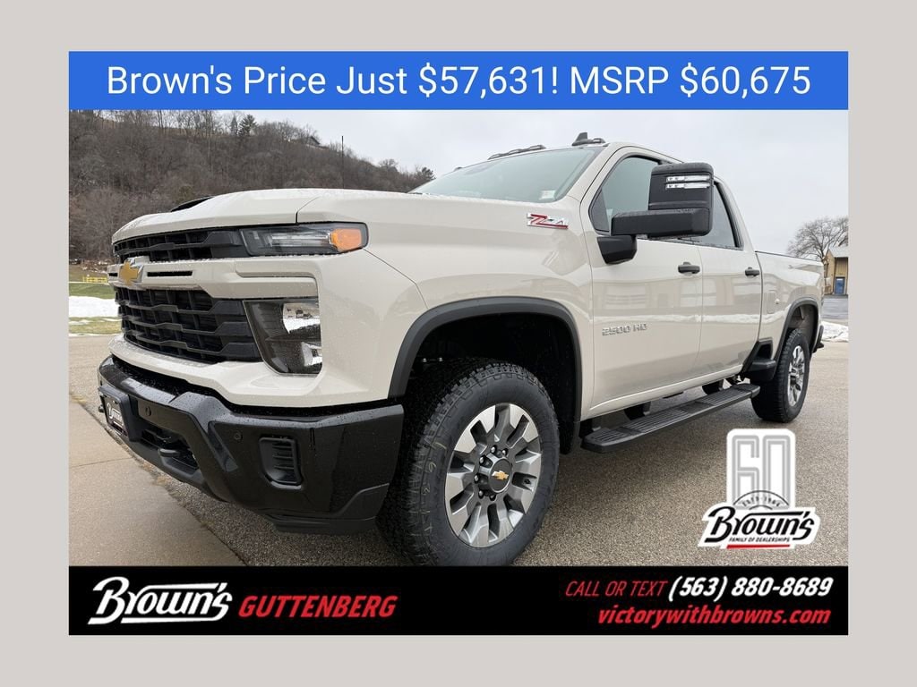 New 2026 Chevrolet Silverado 2500 HD Custom Truck