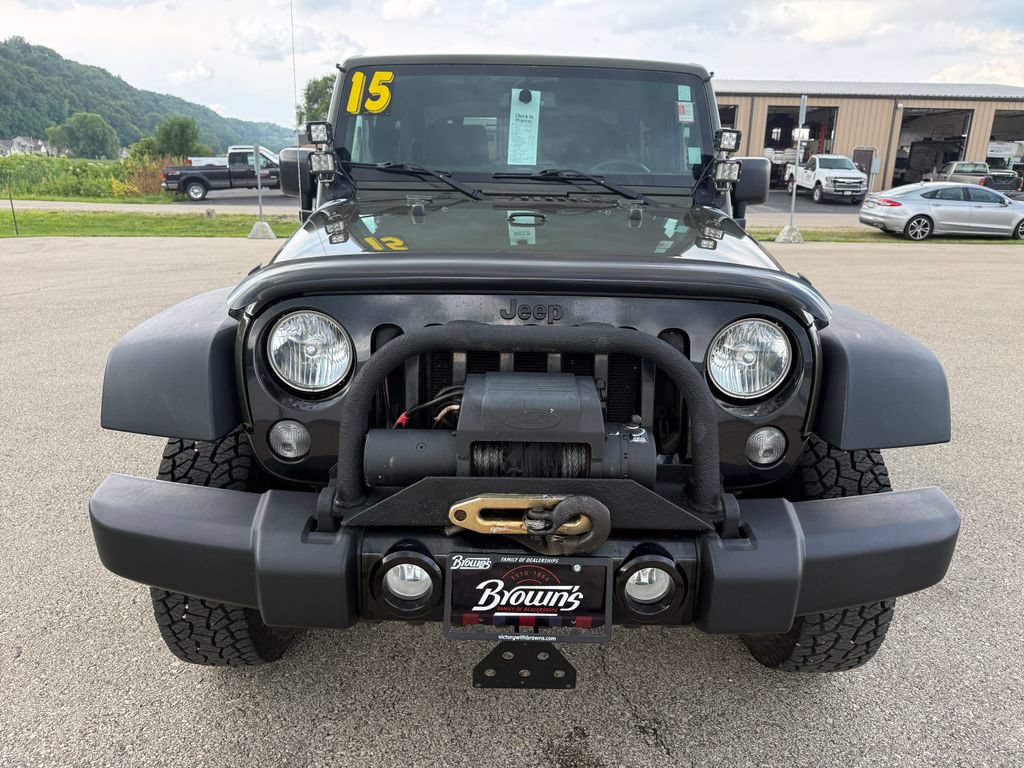 Used 2015 Jeep Wrangler Sport with VIN 1C4AJWAG0FL716971 for sale in Guttenberg, IA