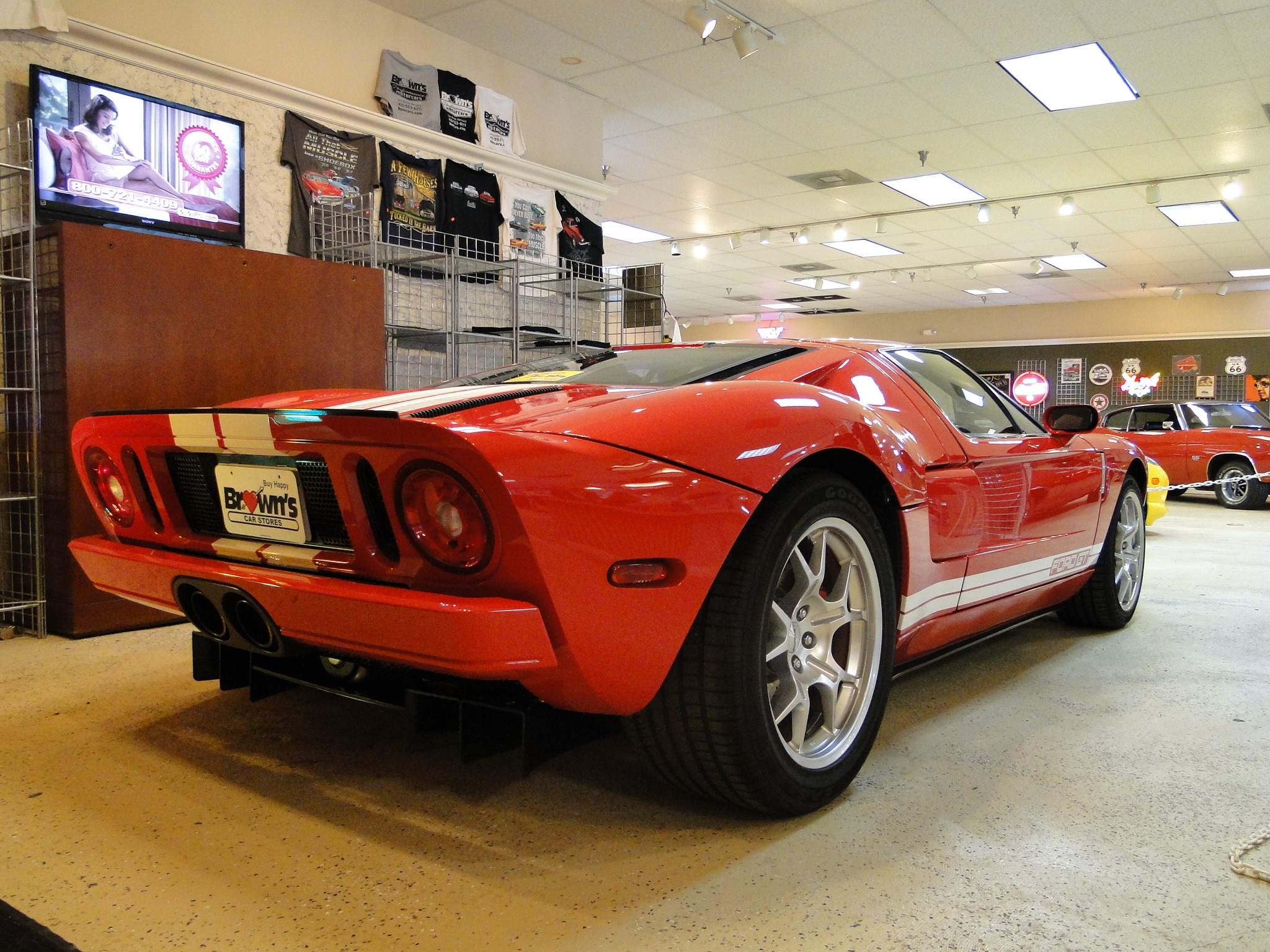 Neon Ford gt40