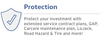 vehicle protection plans and packages