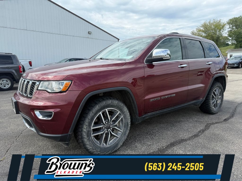 Used 2021 Jeep Grand Cherokee Limited with VIN 1C4RJFBG6MC645628 for sale in Elkader, IA