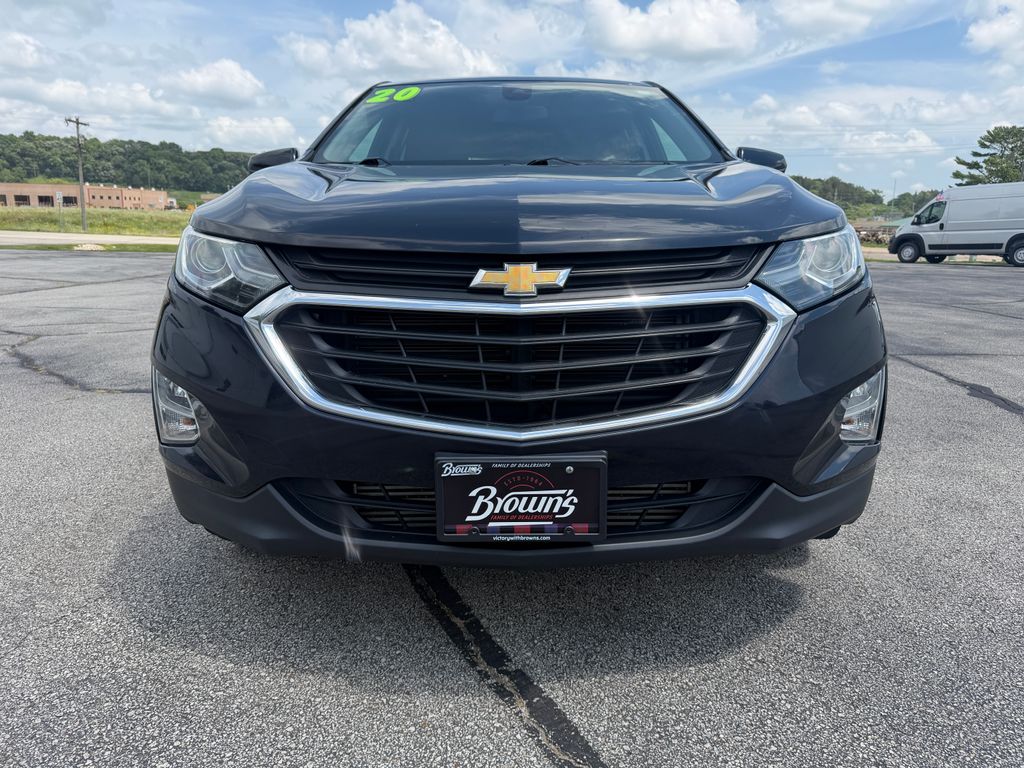 Used 2020 Chevrolet Equinox LT with VIN 3GNAXUEV2LS538618 for sale in Elkader, IA