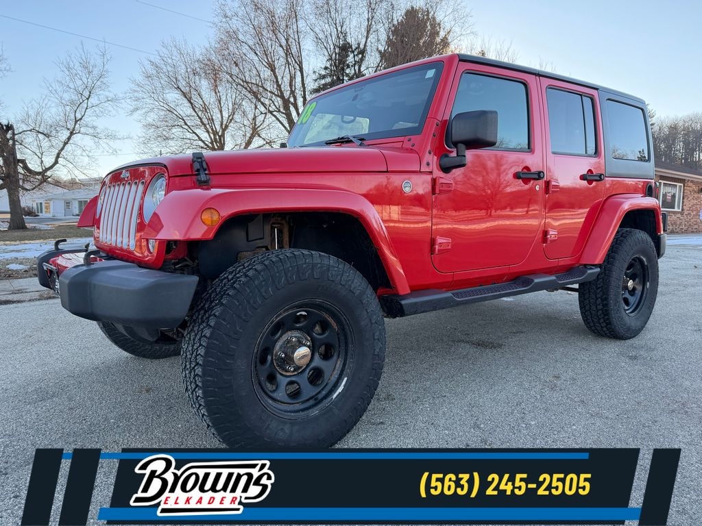 Used 2018 Jeep Wrangler JK Unlimited Sahara SUV
