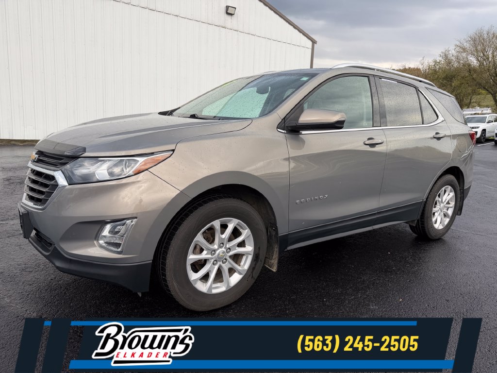 Used 2018 Chevrolet Equinox LT with VIN 3GNAXSEV5JS644532 for sale in Elkader, IA