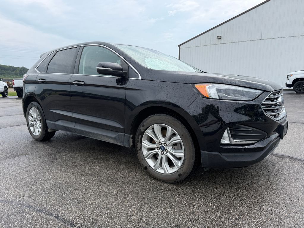Used 2022 Ford Edge Titanium with VIN 2FMPK4K94NBA55452 for sale in Elkader, IA