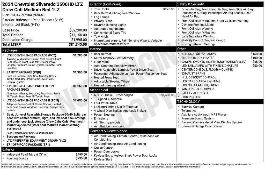 2024 Chevrolet Silverado 2500HD LTZ - Photo 10