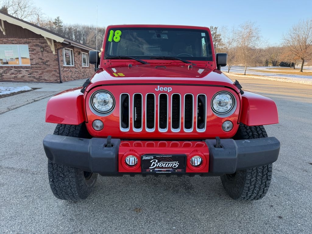 Used 2018 Jeep Wrangler JK Unlimited Sahara SUV