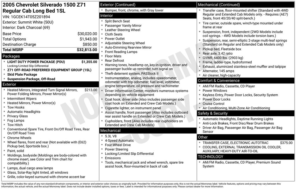 2005 Chevrolet Silverado 1500 Z71 - Photo 10
