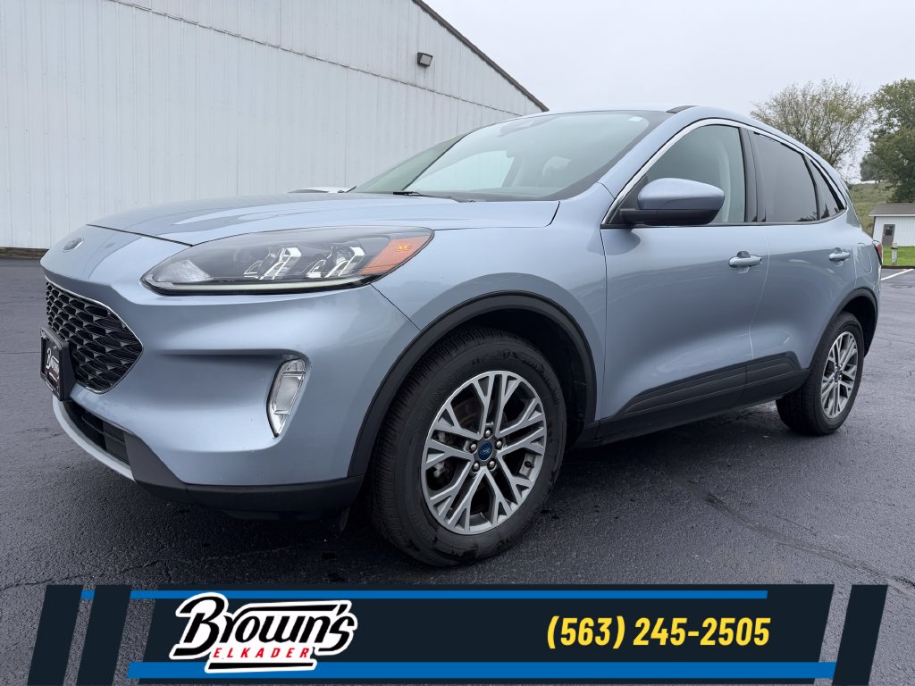 Used 2022 Ford Escape SEL with VIN 1FMCU9H63NUA11617 for sale in Elkader, IA