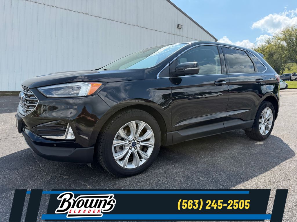 Used 2022 Ford Edge Titanium with VIN 2FMPK4K94NBA55452 for sale in Elkader, IA
