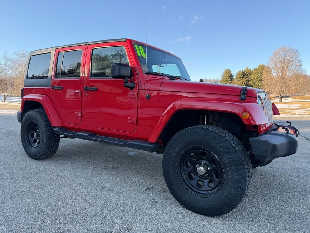 Used 2018 Jeep Wrangler JK Unlimited Sahara SUV