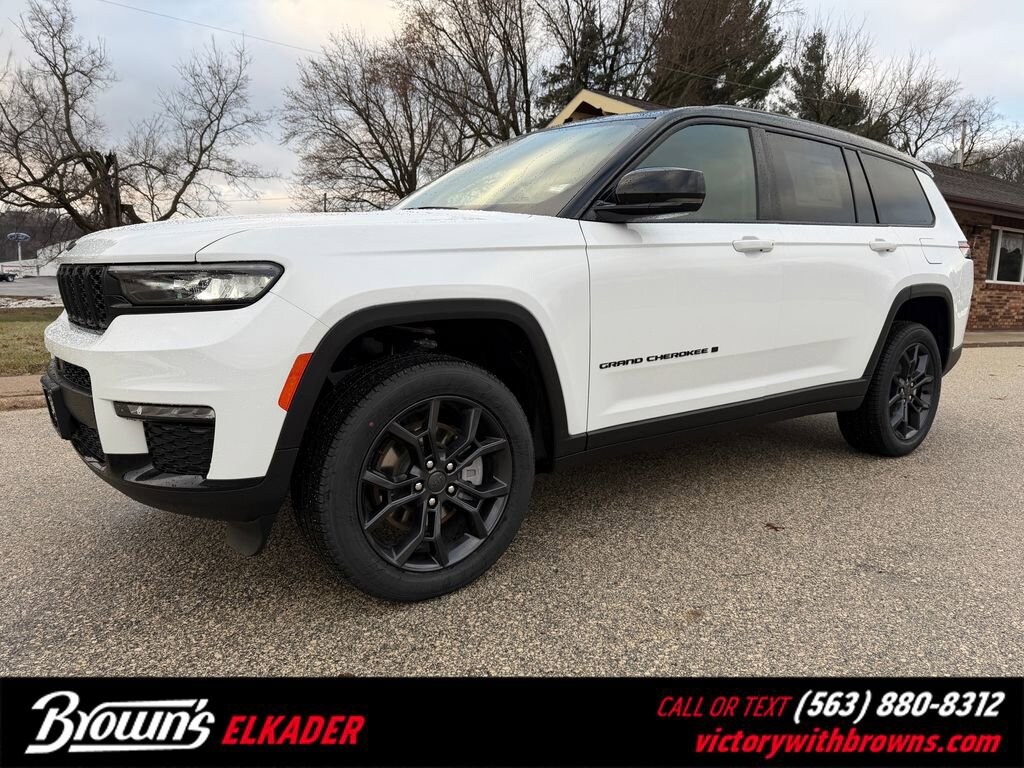 New 2025 Jeep Grand Cherokee L LIMITED 4X4 Sport Utility