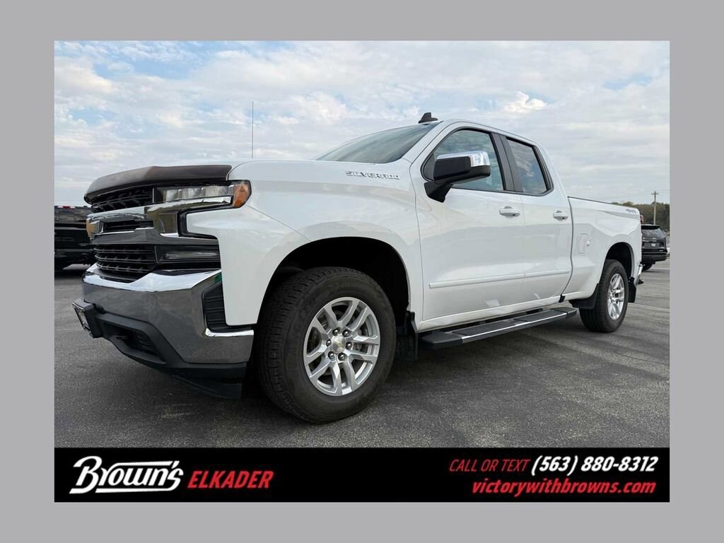 Used 2019 Chevrolet Silverado 1500 LT 4WD Double Cab 147 LT