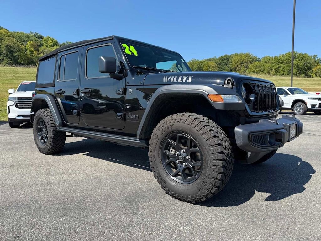 Used 2024 Jeep Wrangler Willys Willys 4x4