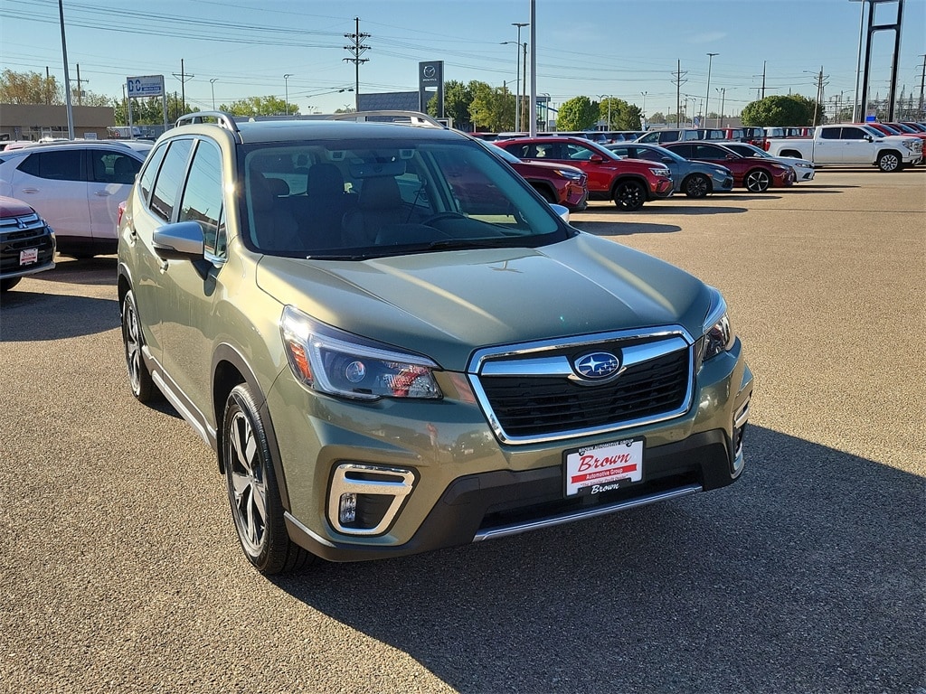 Used 2021 Subaru Forester Touring with VIN JF2SKAXC1MH462634 for sale in Amarillo, TX