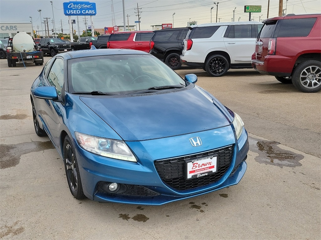 Used 2014 Honda CR-Z EX with VIN JHMZF1D6XES002875 for sale in Amarillo, TX