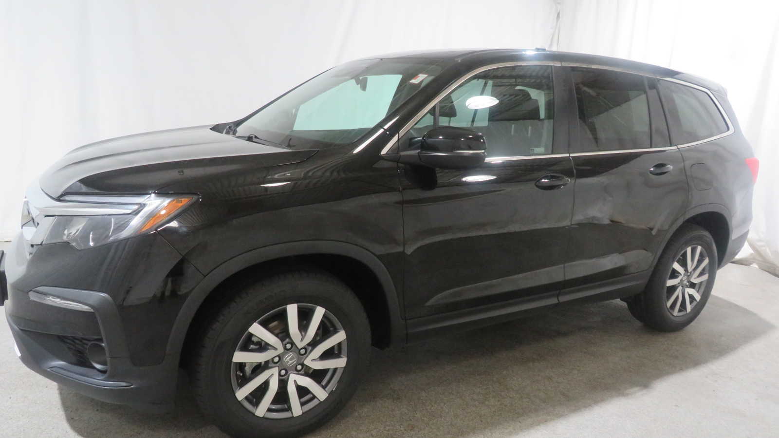 Used 2021 Honda Pilot EX-L with VIN 5FNYF6H5XMB101249 for sale in Brunswick, OH