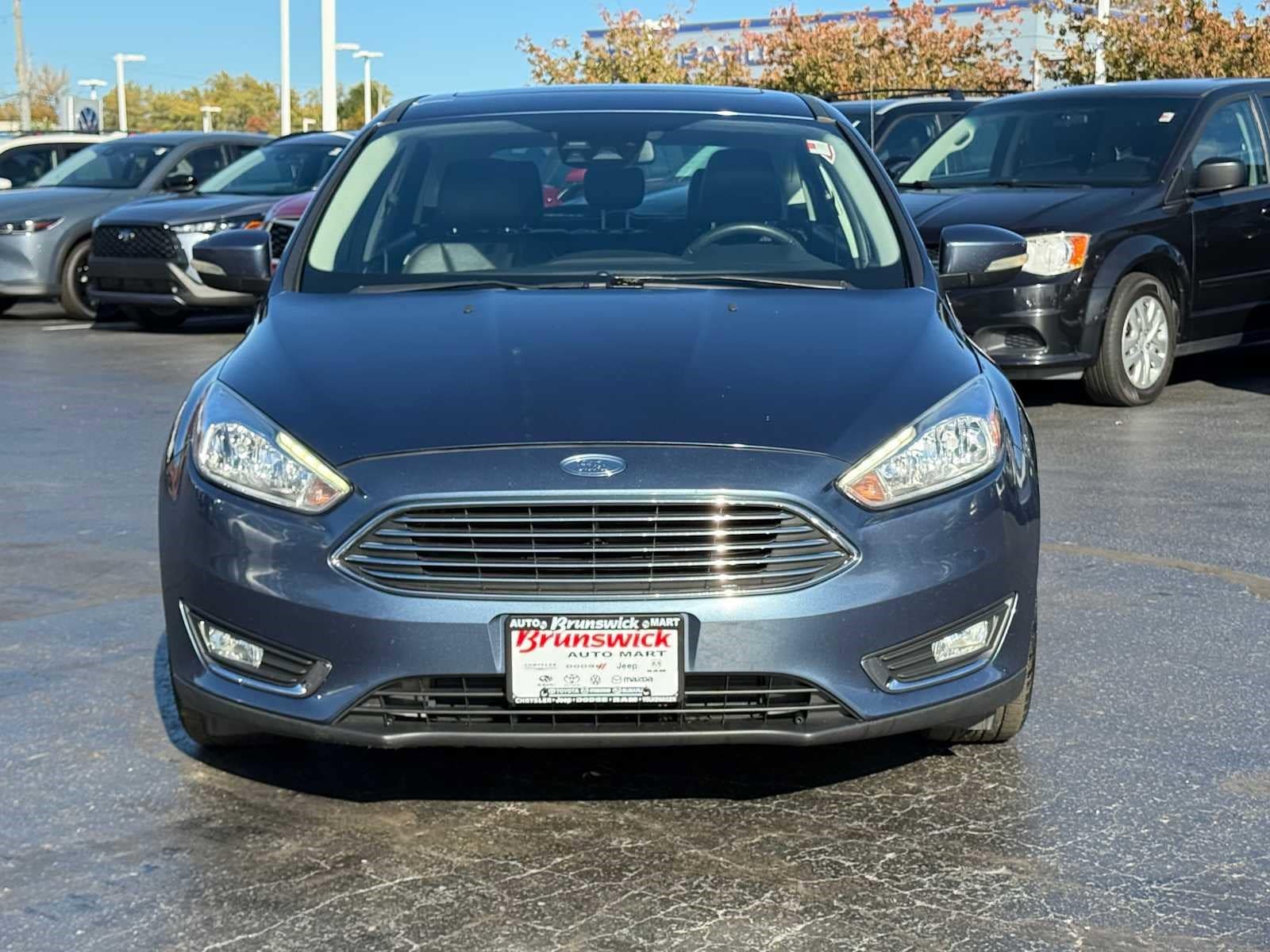 Used 2018 Ford Focus Titanium with VIN 1FADP3N29JL289409 for sale in Brunswick, OH