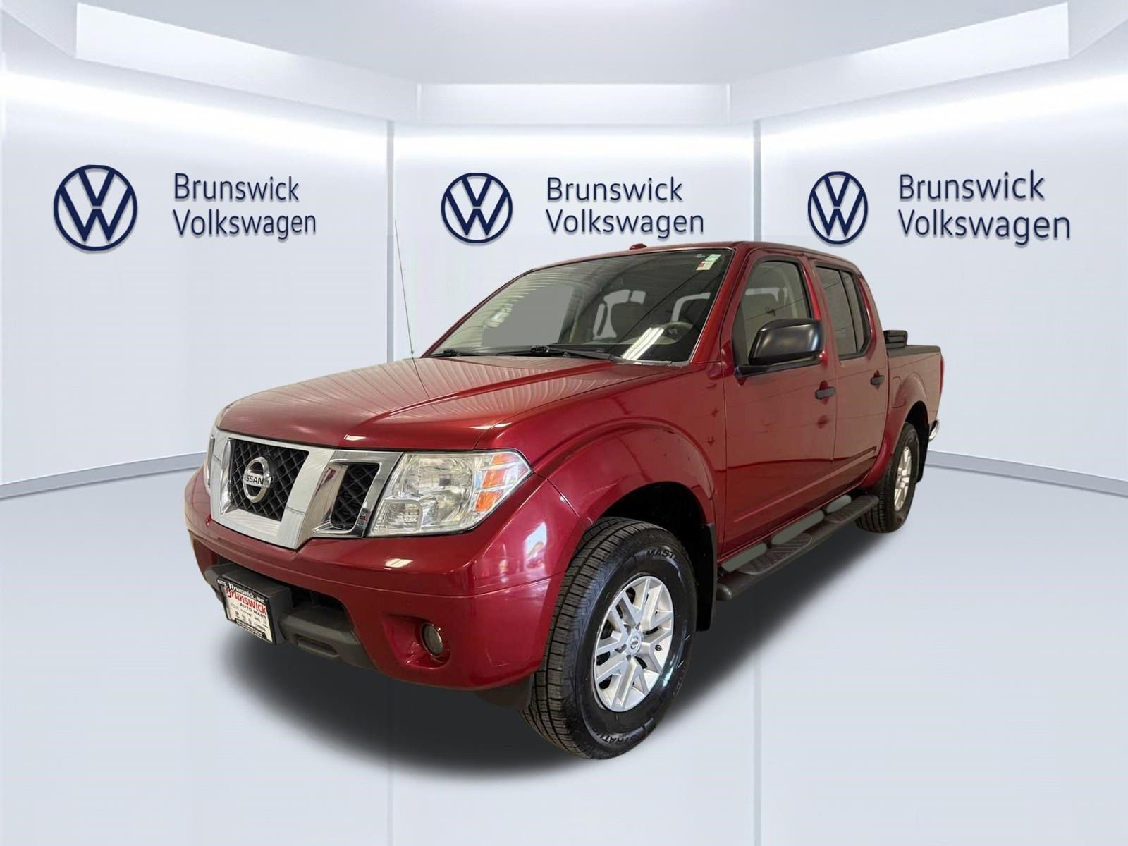 Cayenne Red 2016 Nissan Frontier Pickup Truck Four-Wheel Drive Automatic