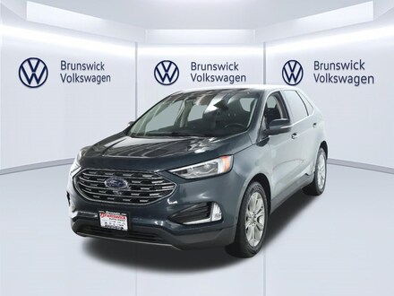 Featured Pre-Owned 2019 Ford Edge Titanium SUV for sale near you in Brunswick, OH