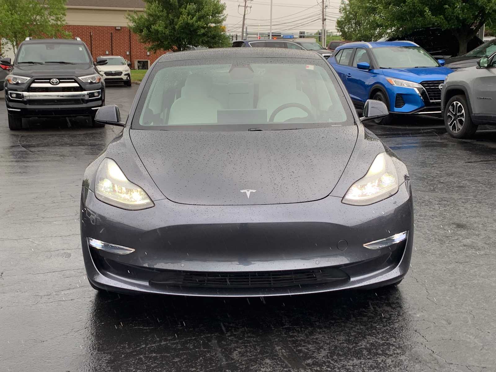 Used 2021 Tesla Model 3 Base with VIN 5YJ3E1EB4MF903077 for sale in Brunswick, OH
