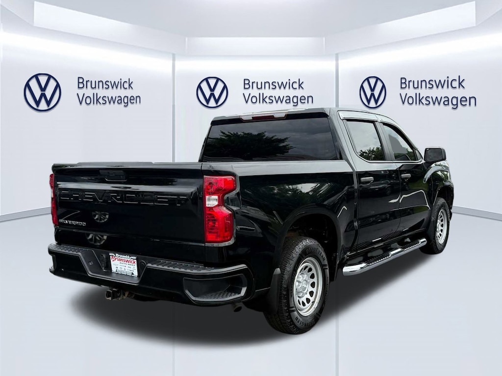 Used 2020 Chevrolet Silverado 1500 Work Truck 4WD Crew Cab 147 Truck Crew Cab
