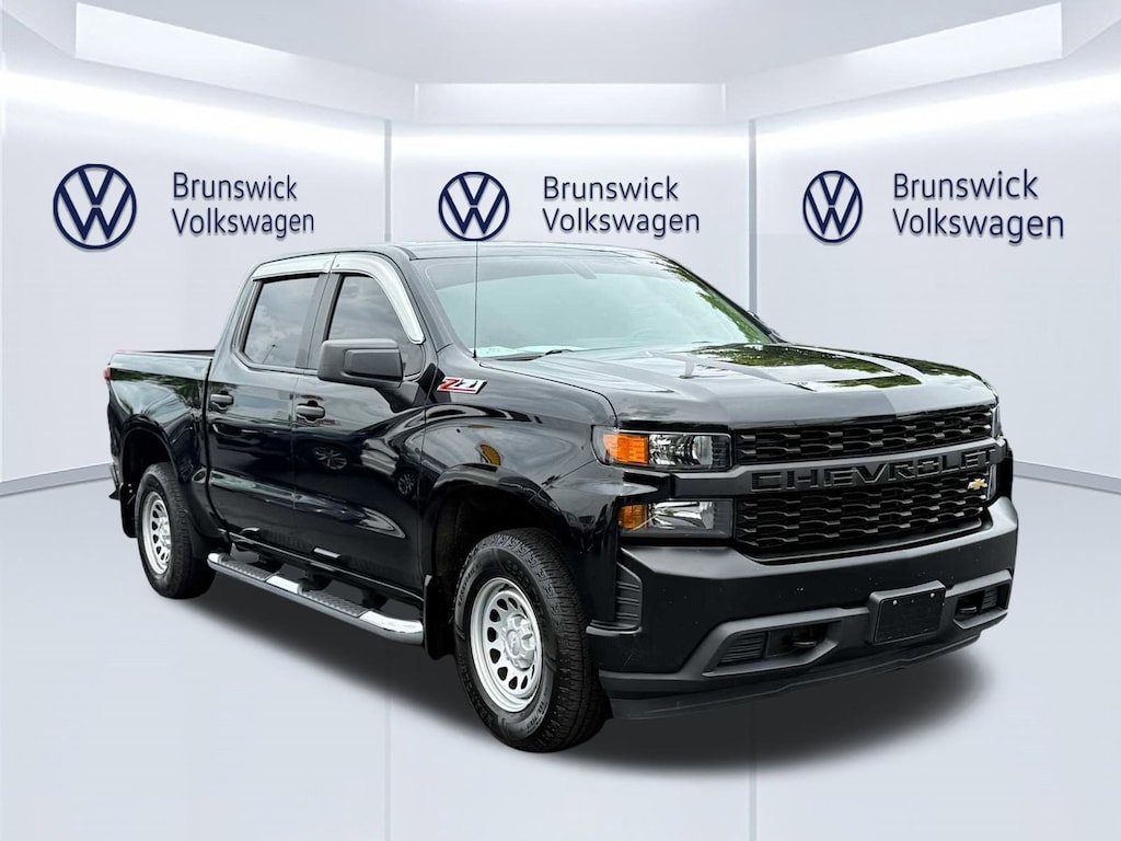 Used 2020 Chevrolet Silverado 1500 Work Truck 4WD Crew Cab 147 Truck Crew Cab