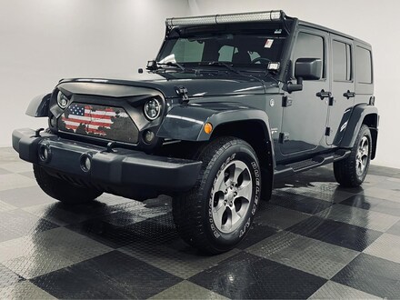 Featured Pre-Owned 2016 Jeep Wrangler JK Unlimited Sahara 4x4 SUV for sale near you in Brunswick, OH