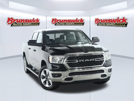 Featured Pre-Owned 2023 Ram 1500 Big Horn/Lone Star Truck Crew Cab for sale near you in Brunswick, OH