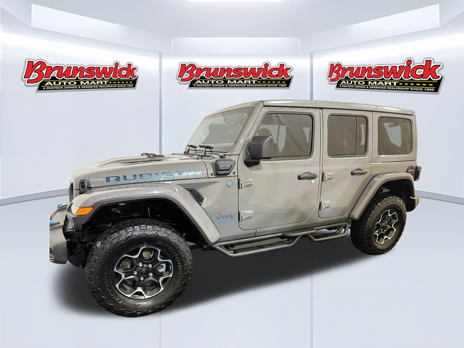 Certified 2023 Jeep Wrangler 4xe Rubicon 4XE with VIN 1C4JJXR61PW580903 for sale in Brunswick, OH