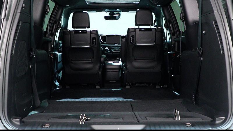 Cargo space of the 2027 Chrysler Pacifica